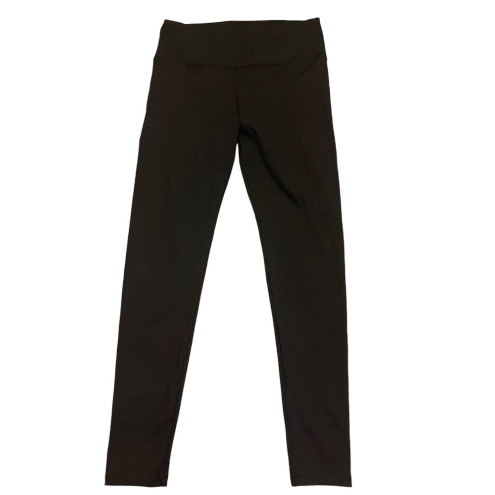 Felina Black 1 Pair Wide Waistband Sueded Leggings Size Small NWOT